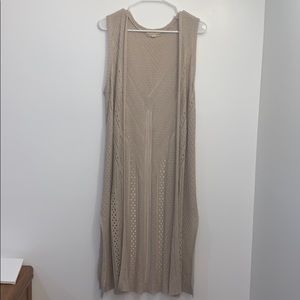 It’s Our Time Beige Fall Cardigan